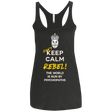 T-Shirts Vintage Black / X-Small Dont Keep Calm Women's Triblend Racerback Tank