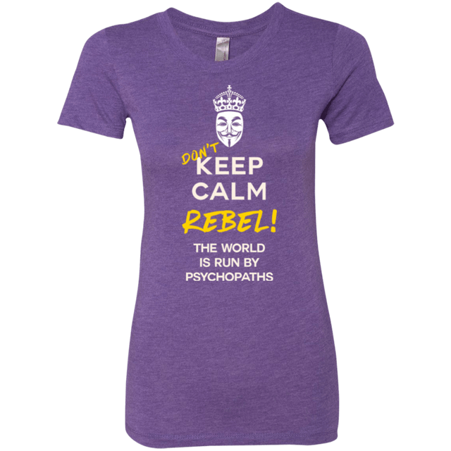 T-Shirts Purple Rush / Small Dont Keep Calm Women's Triblend T-Shirt