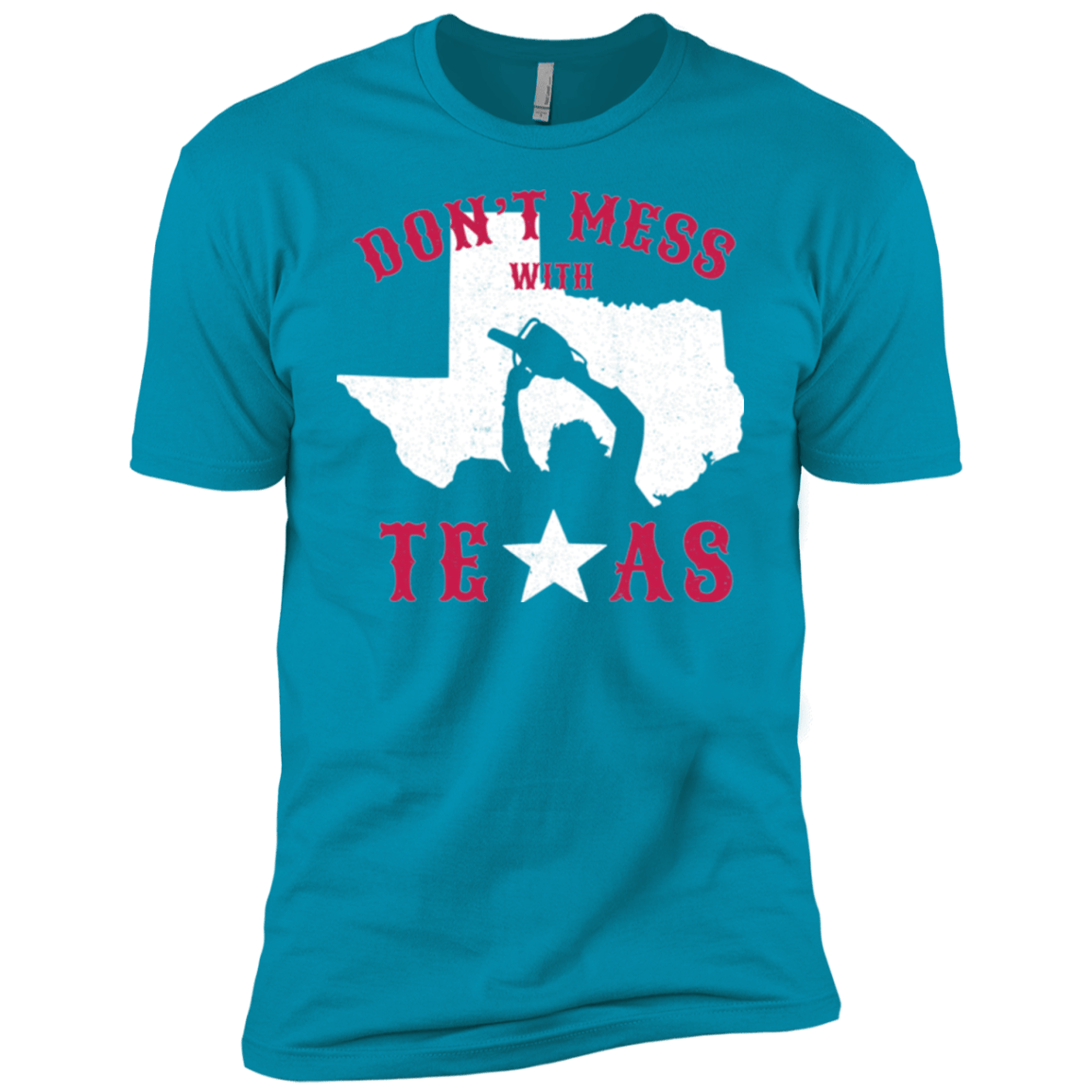 T-Shirts Turquoise / YXS Dont Mess With Texas Boys Premium T-Shirt