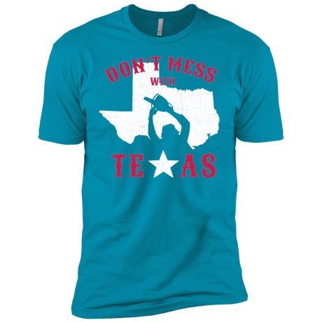 T-Shirts Turquoise / YXS Dont Mess With Texas Boys Premium T-Shirt