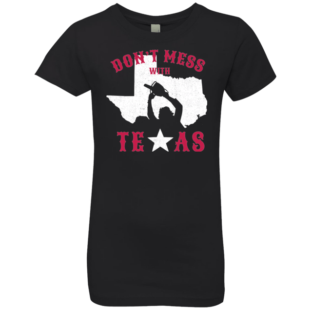 T-Shirts Black / YXS Dont Mess With Texas Girls Premium T-Shirt