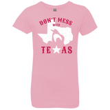 T-Shirts Light Pink / YXS Dont Mess With Texas Girls Premium T-Shirt