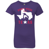 T-Shirts Purple Rush / YXS Dont Mess With Texas Girls Premium T-Shirt