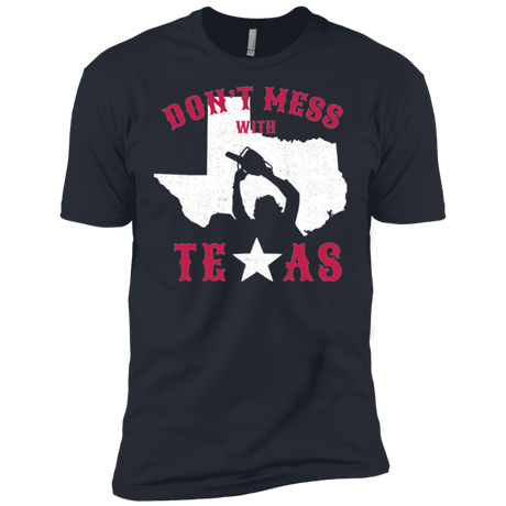T-Shirts Indigo / X-Small Dont Mess With Texas Men's Premium T-Shirt