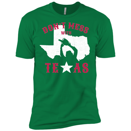 T-Shirts Kelly Green / X-Small Dont Mess With Texas Men's Premium T-Shirt