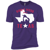 T-Shirts Purple / X-Small Dont Mess With Texas Men's Premium T-Shirt