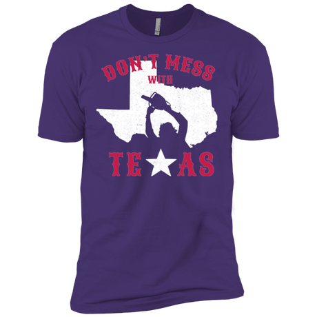 T-Shirts Purple / X-Small Dont Mess With Texas Men's Premium T-Shirt