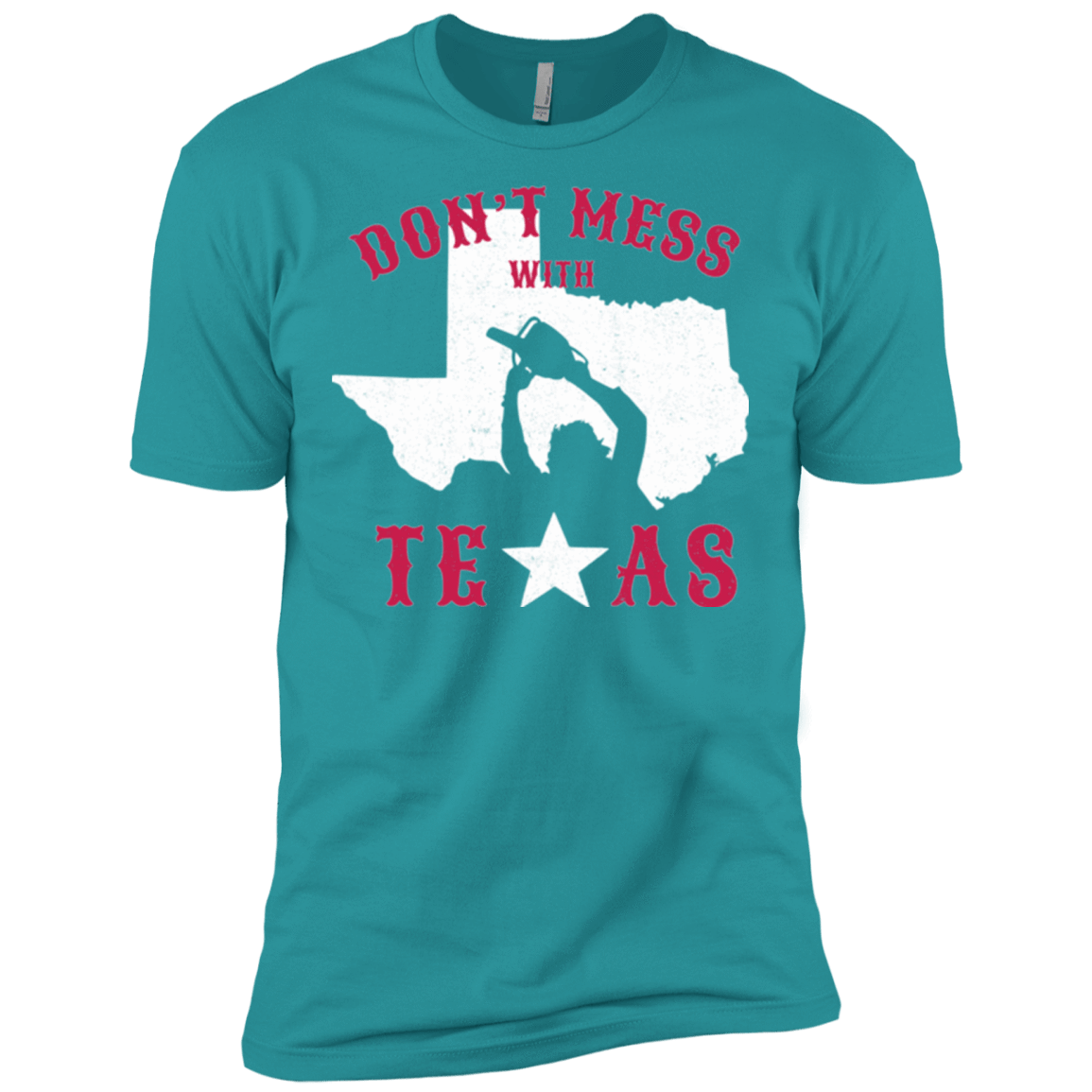 T-Shirts Tahiti Blue / X-Small Dont Mess With Texas Men's Premium T-Shirt