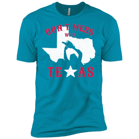 T-Shirts Turquoise / X-Small Dont Mess With Texas Men's Premium T-Shirt