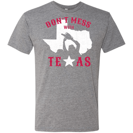 T-Shirts Premium Heather / Small Dont Mess With Texas Men's Triblend T-Shirt