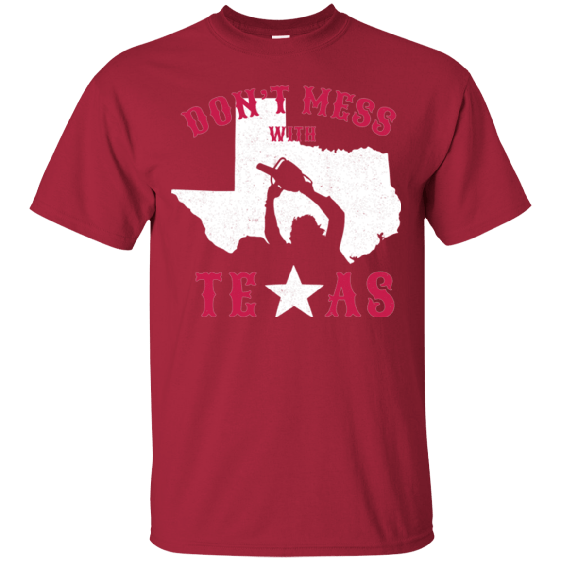T-Shirts Cardinal / Small Dont Mess With Texas T-Shirt