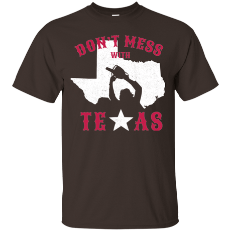 T-Shirts Dark Chocolate / Small Dont Mess With Texas T-Shirt