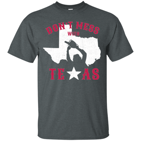 T-Shirts Dark Heather / Small Dont Mess With Texas T-Shirt