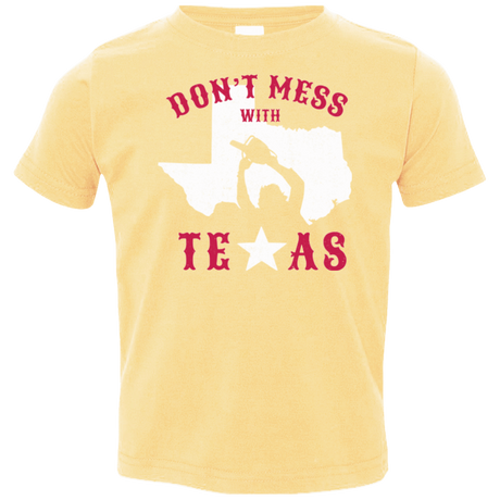 T-Shirts Butter / 2T Dont Mess With Texas Toddler Premium T-Shirt