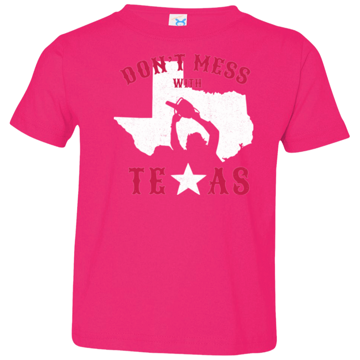 T-Shirts Hot Pink / 2T Dont Mess With Texas Toddler Premium T-Shirt