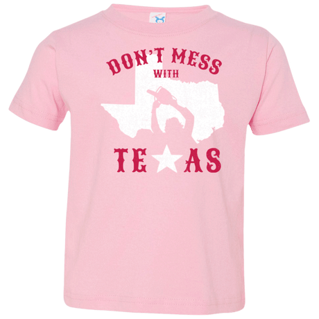 T-Shirts Pink / 2T Dont Mess With Texas Toddler Premium T-Shirt