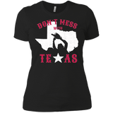 T-Shirts Black / X-Small Dont Mess With Texas Women's Premium T-Shirt
