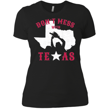 T-Shirts Black / X-Small Dont Mess With Texas Women's Premium T-Shirt