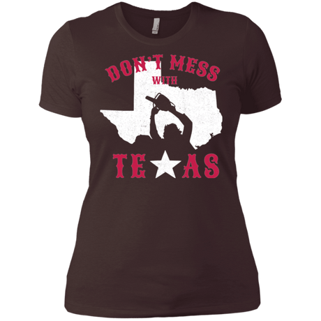 T-Shirts Dark Chocolate / X-Small Dont Mess With Texas Women's Premium T-Shirt
