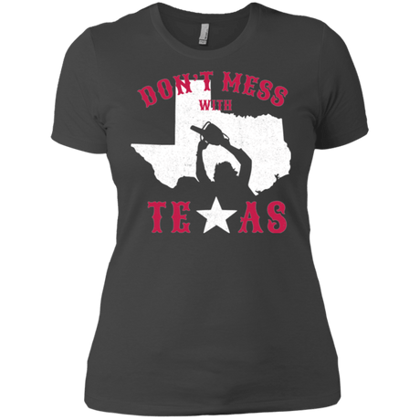 T-Shirts Heavy Metal / X-Small Dont Mess With Texas Women's Premium T-Shirt