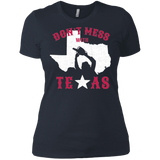 T-Shirts Indigo / X-Small Dont Mess With Texas Women's Premium T-Shirt