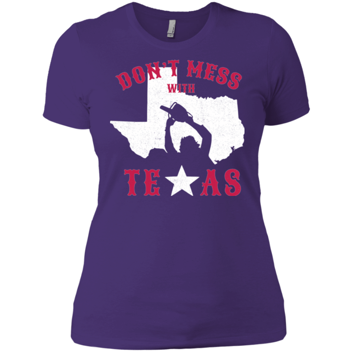 T-Shirts Purple / X-Small Dont Mess With Texas Women's Premium T-Shirt
