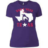 T-Shirts Purple / X-Small Dont Mess With Texas Women's Premium T-Shirt
