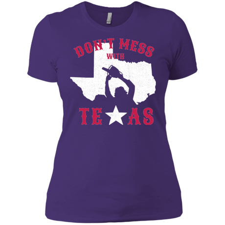 T-Shirts Purple / X-Small Dont Mess With Texas Women's Premium T-Shirt