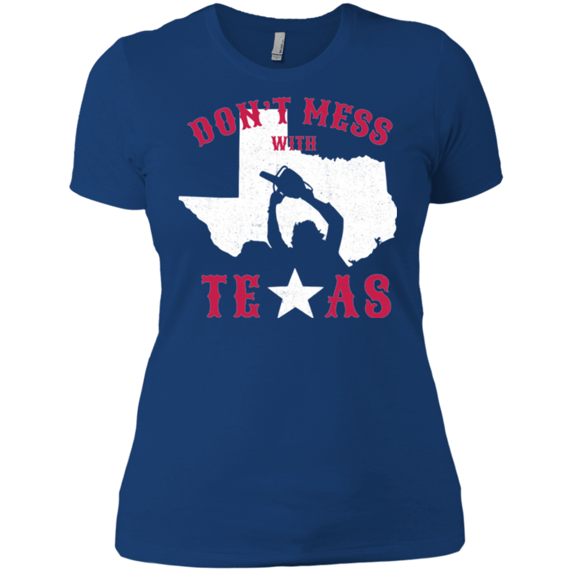 T-Shirts Royal / X-Small Dont Mess With Texas Women's Premium T-Shirt