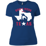 T-Shirts Royal / X-Small Dont Mess With Texas Women's Premium T-Shirt
