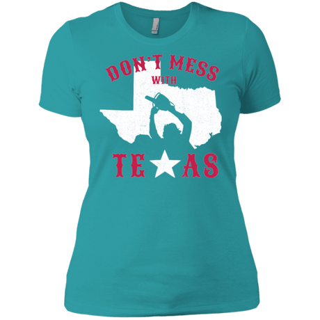 T-Shirts Tahiti Blue / X-Small Dont Mess With Texas Women's Premium T-Shirt