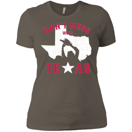 T-Shirts Warm Grey / X-Small Dont Mess With Texas Women's Premium T-Shirt
