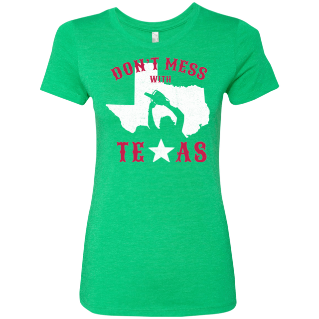 T-Shirts Envy / Small Dont Mess With Texas Women's Triblend T-Shirt