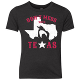 T-Shirts Vintage Black / YXS Dont Mess With Texas Youth Triblend T-Shirt