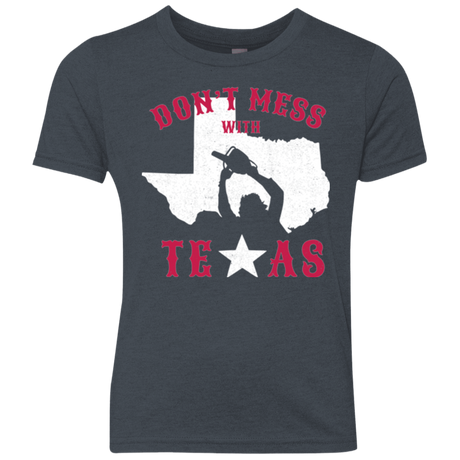 T-Shirts Vintage Navy / YXS Dont Mess With Texas Youth Triblend T-Shirt