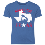 T-Shirts Vintage Royal / YXS Dont Mess With Texas Youth Triblend T-Shirt
