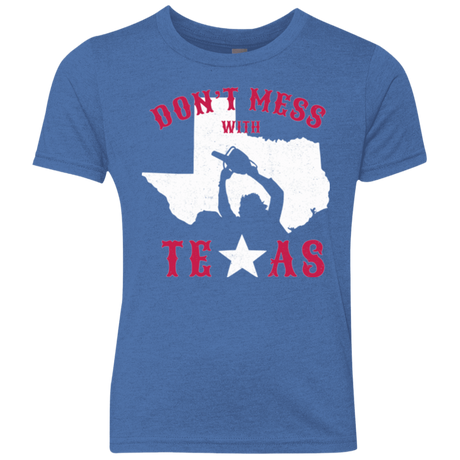 T-Shirts Vintage Royal / YXS Dont Mess With Texas Youth Triblend T-Shirt