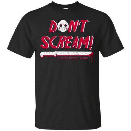 T-Shirts Black / Small Dont Scream T-Shirt