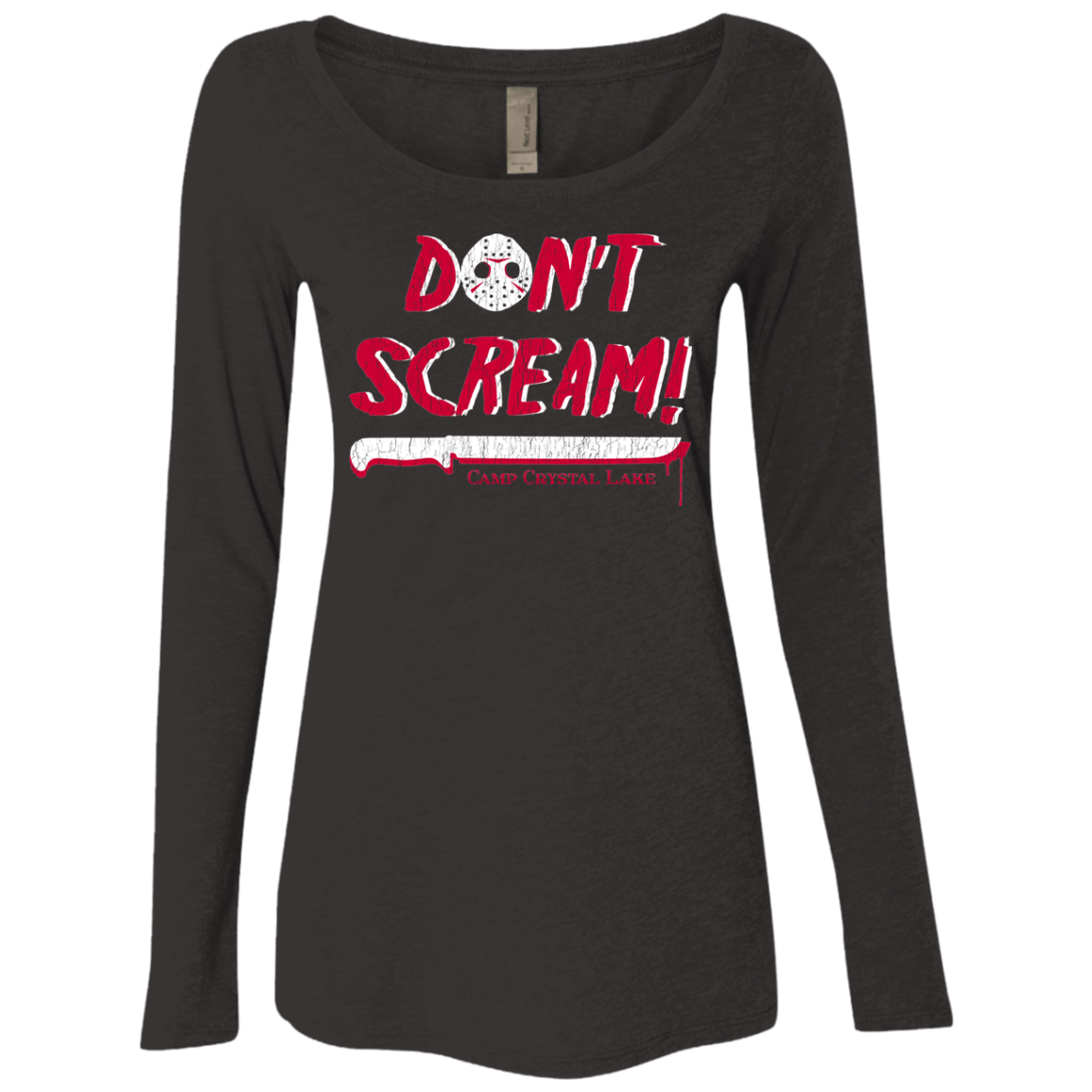 Dont Scream Women's Triblend Long Sleeve Shirt