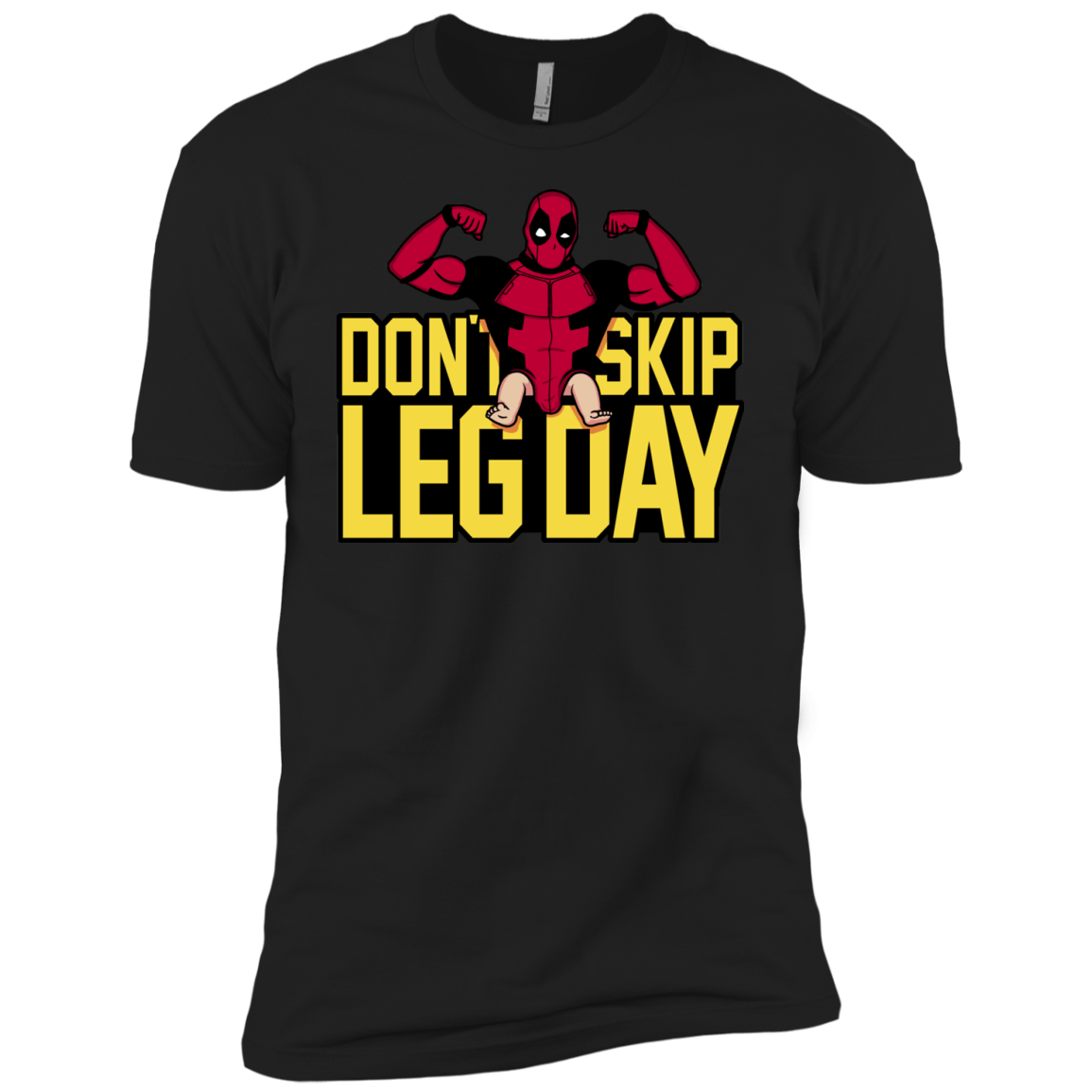 T-Shirts Black / YXS Dont Skip Leg Day Boys Premium T-Shirt