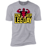 T-Shirts Heather Grey / YXS Dont Skip Leg Day Boys Premium T-Shirt