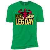 T-Shirts Kelly Green / YXS Dont Skip Leg Day Boys Premium T-Shirt