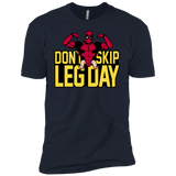 T-Shirts Midnight Navy / YXS Dont Skip Leg Day Boys Premium T-Shirt
