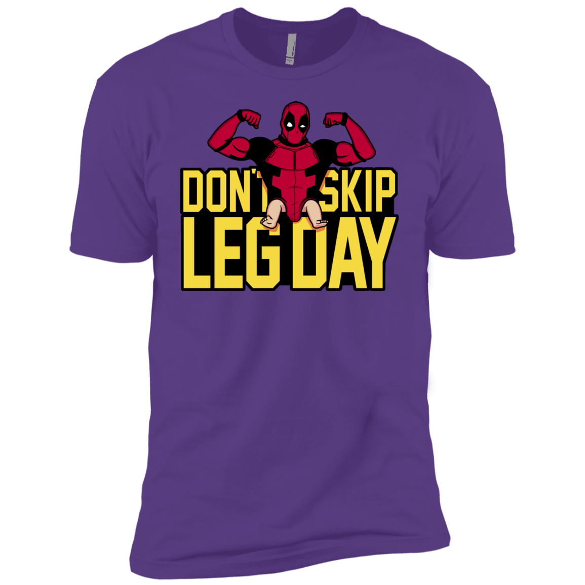 T-Shirts Purple Rush / YXS Dont Skip Leg Day Boys Premium T-Shirt