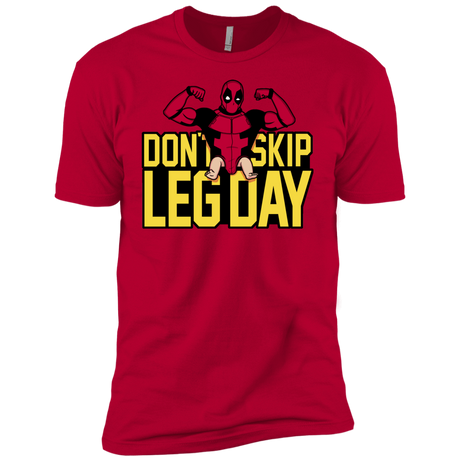 T-Shirts Red / YXS Dont Skip Leg Day Boys Premium T-Shirt