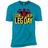 T-Shirts Turquoise / YXS Dont Skip Leg Day Boys Premium T-Shirt