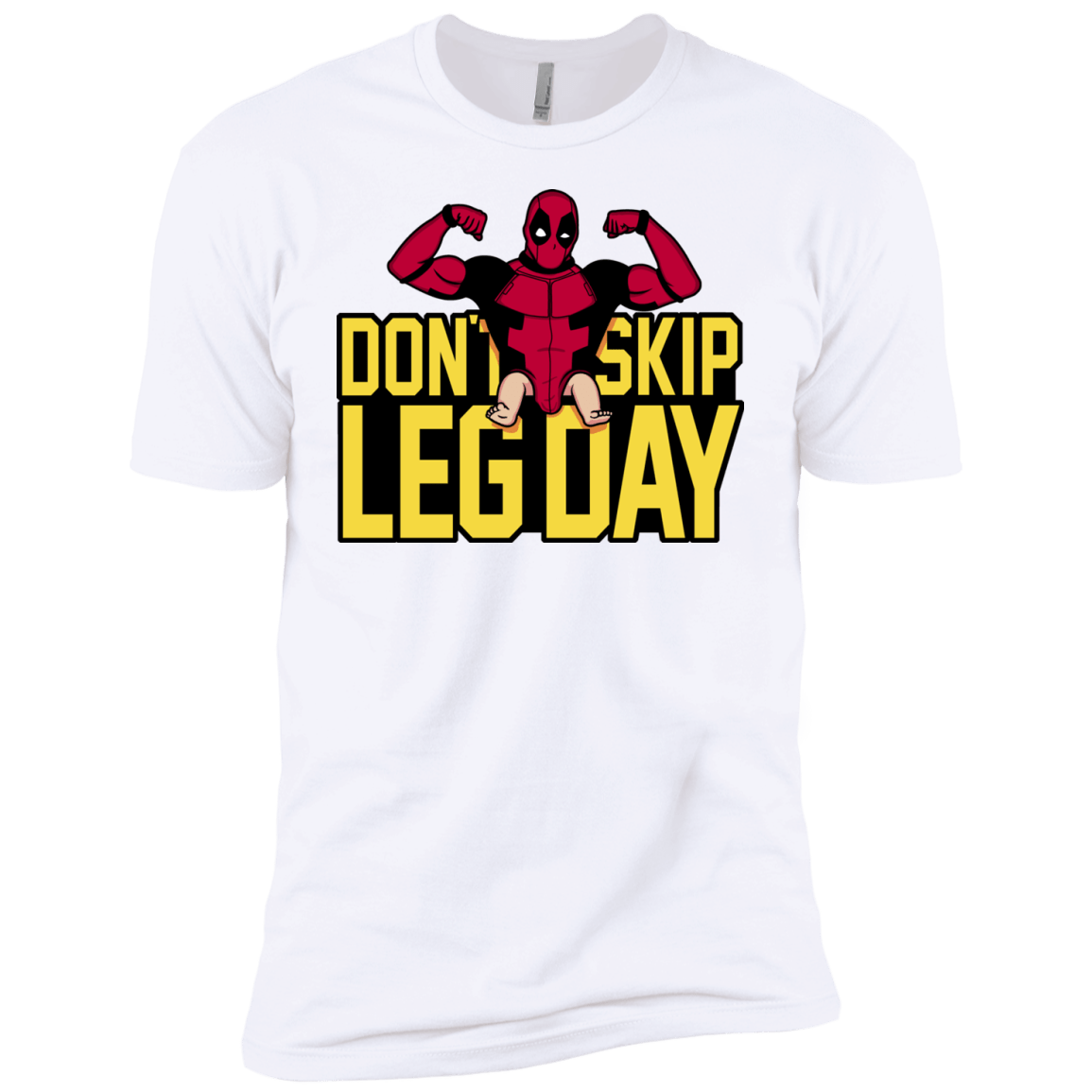 T-Shirts White / YXS Dont Skip Leg Day Boys Premium T-Shirt
