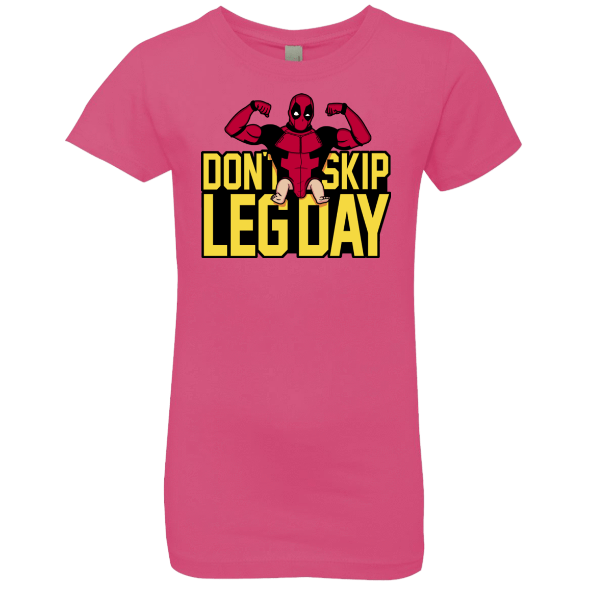 T-Shirts Hot Pink / YXS Dont Skip Leg Day Girls Premium T-Shirt