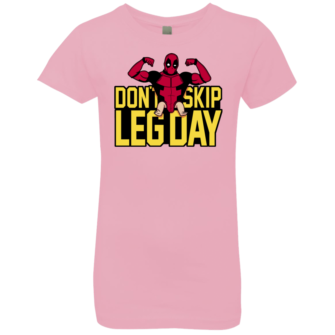 T-Shirts Light Pink / YXS Dont Skip Leg Day Girls Premium T-Shirt