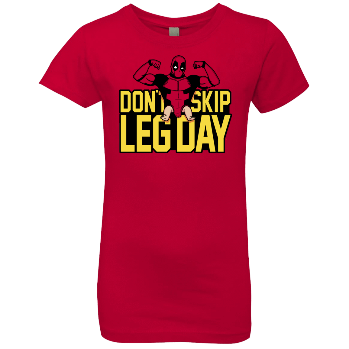 T-Shirts Red / YXS Dont Skip Leg Day Girls Premium T-Shirt